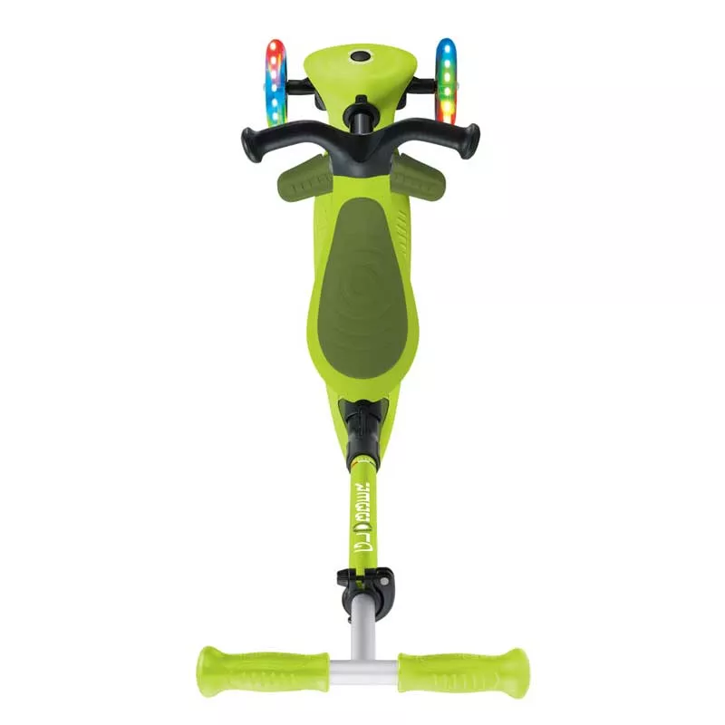 Foldable scooter with parental control 5 in 1 Globber Go Up Active Lights, lime