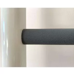 Swedish wall for children's gymnastics, metal, with accessories, white