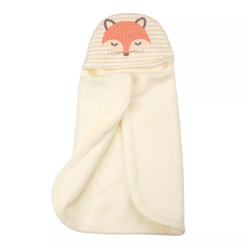 Sweet baby doll with a bath towel accessory - 26 cm