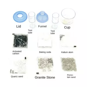 STEAM toy - Water filtration kit