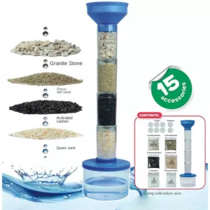 STEAM toy - Water filtration kit