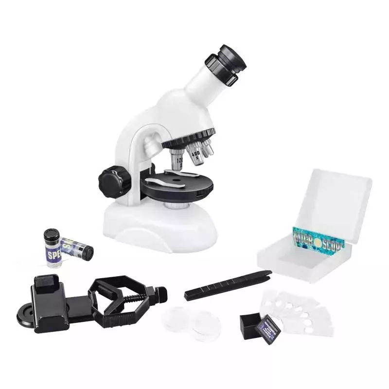 STEAM set - Children's microscope 100/400/1200X