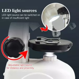 STEAM set - Children's microscope 100/400/1200X