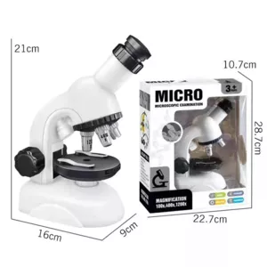 STEAM set - Children's microscope 100/400/1200X