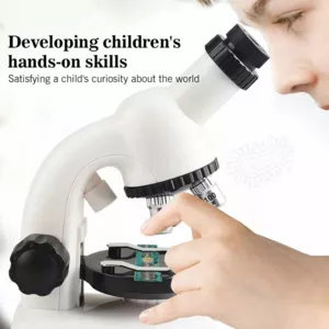 STEAM set - Children's microscope 100/400/1200X