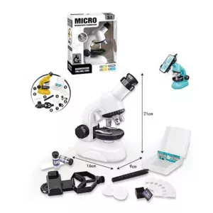 STEAM set - Children's microscope 100/400/1200X