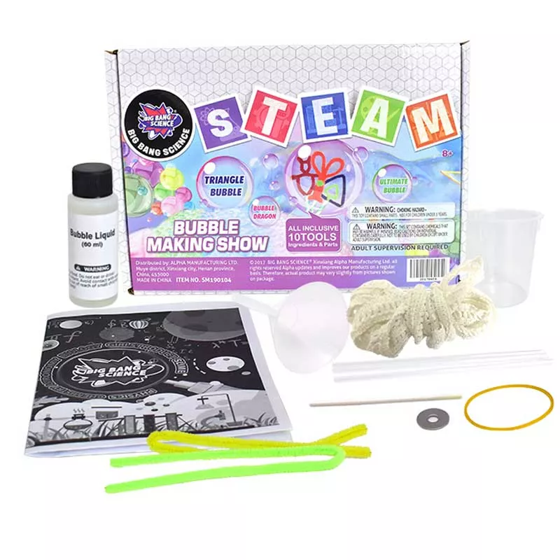 STEAM kit - Magic bubble show