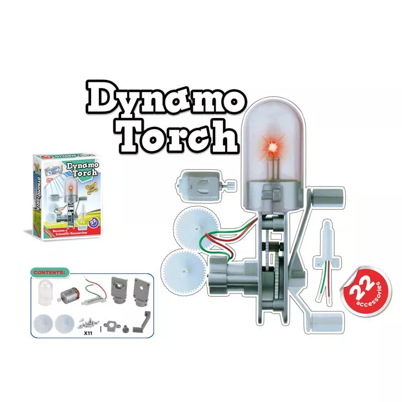 STEAM laboratory - Dynamo flashlight
