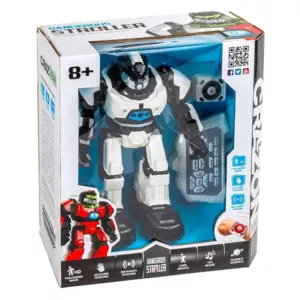 Dancing STEM robot with two control modes, white