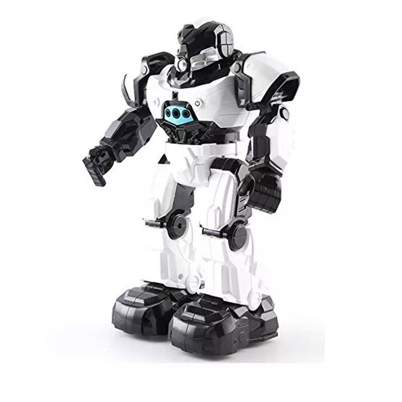 Dancing STEM robot with two control modes, white