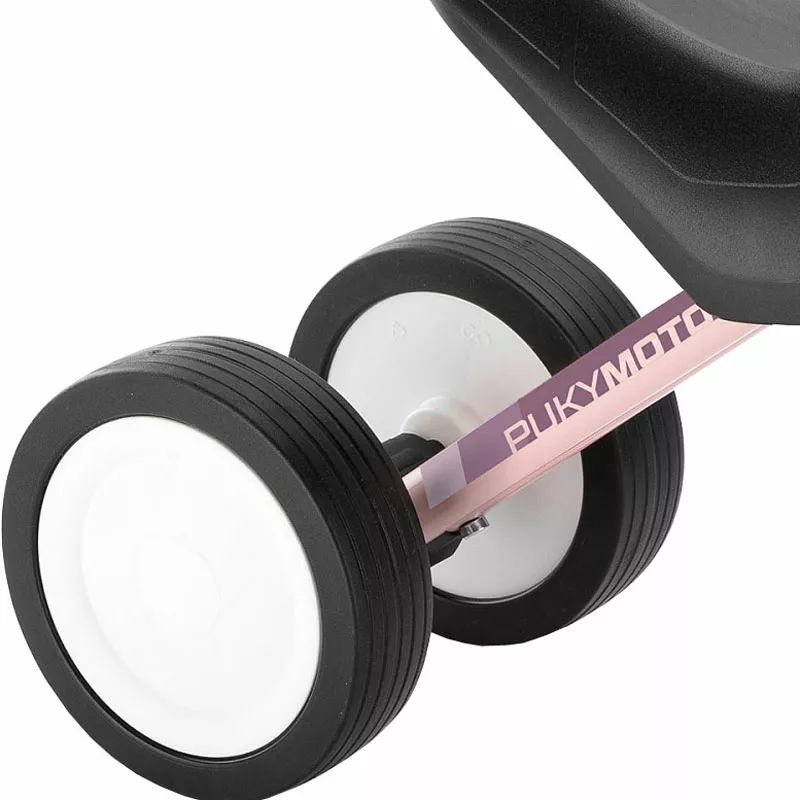 Tricycle for children with adjustable seat PUKY PUKYMOTO, pastel pink