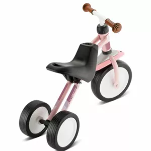 Tricycle for children with adjustable seat PUKY PUKYMOTO, pastel pink
