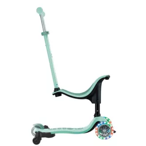 Scooter 4 in 1 GLOBBER GO UP SPORTY LIGHTS 360° - mint green