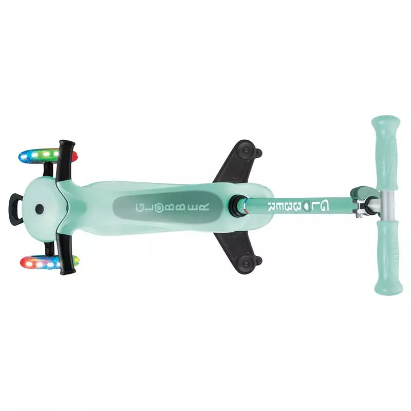 Scooter 4 in 1 GLOBBER GO UP SPORTY LIGHTS 360° - mint green