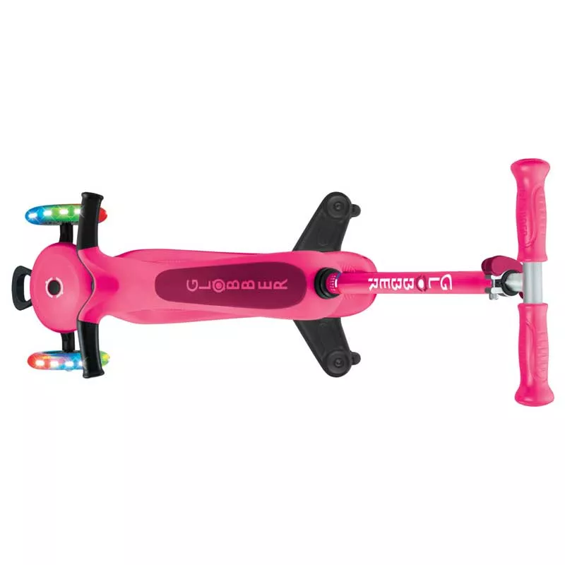 Тротинетка 4 в 1 GLOBBER GO UP SPORTY LIGHTS 360° - розова