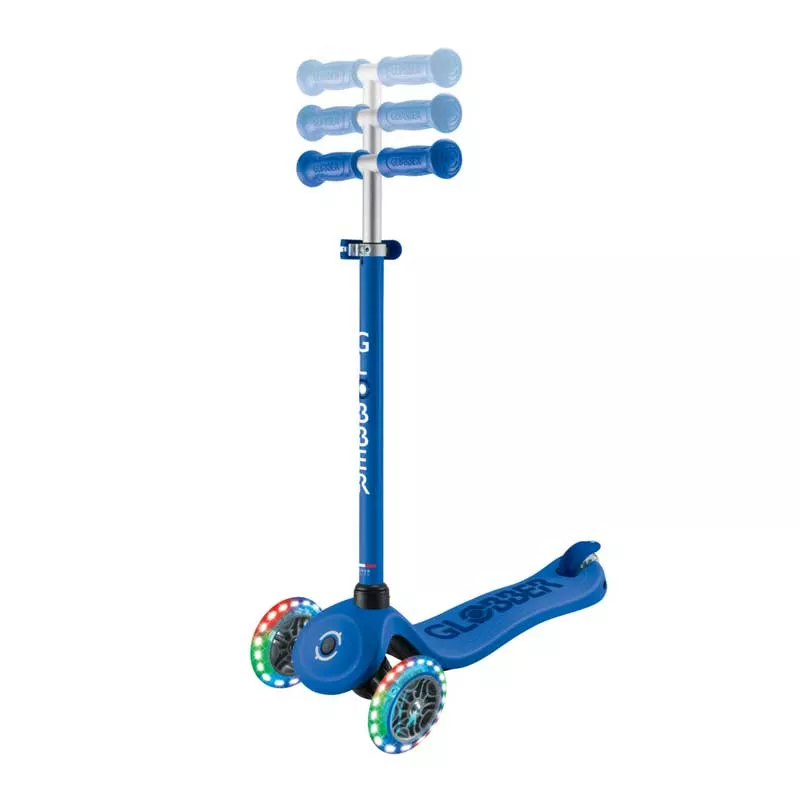 Scooter 4 in 1 GLOBBER GO UP SPORTY LIGHTS 360° - blue