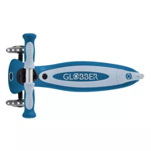 Тротинетка 5 в 1 GLOBBER GO UP BABY LEARN 360° FLASH LIGHTS, тъмно синя