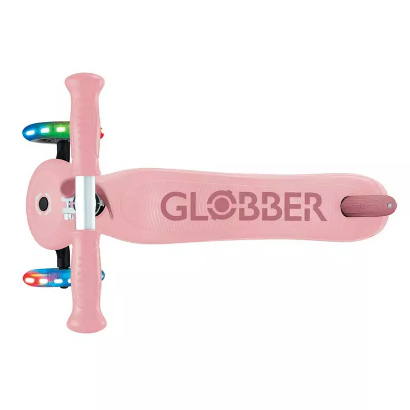 Scooter with seat 4 in 1 GLOBBER GO UP SPORTY LIGHT - pastel pink
