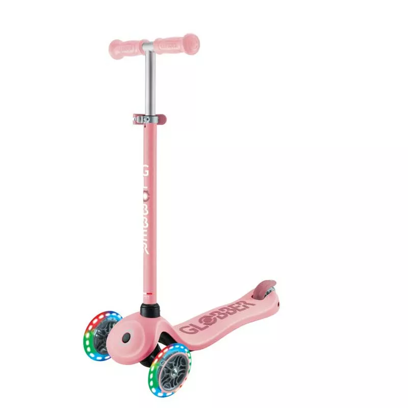 Scooter with seat 4 in 1 GLOBBER GO UP SPORTY LIGHT - pastel pink