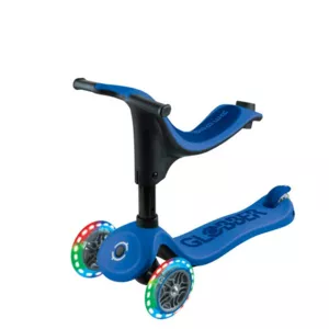 Scooter with seat 4 in 1 GLOBBER GO UP SPORTY LIGHT - dark blue