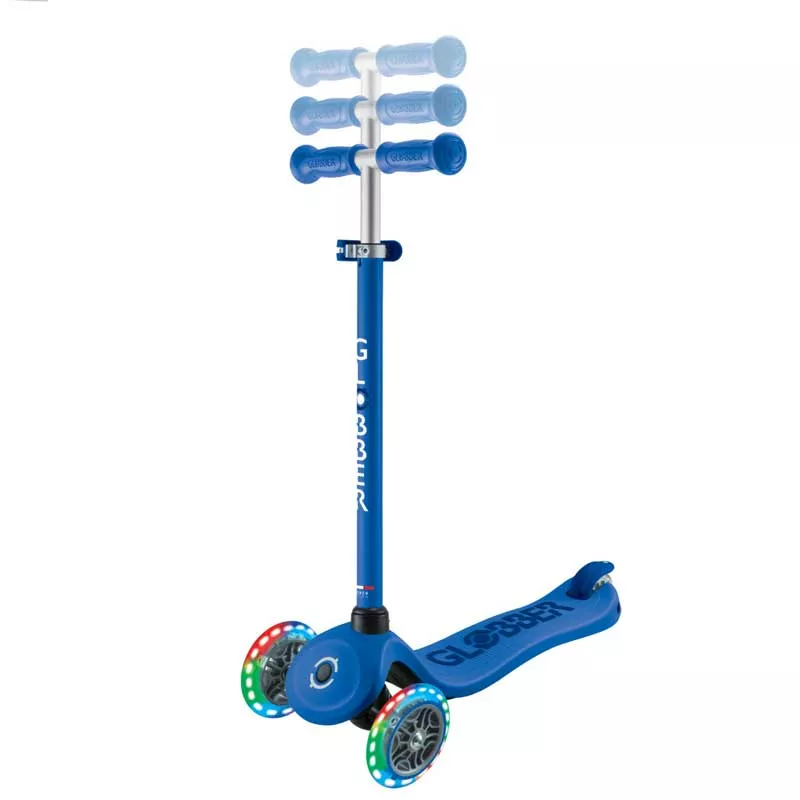 Scooter with seat 4 in 1 GLOBBER GO UP SPORTY LIGHT - dark blue