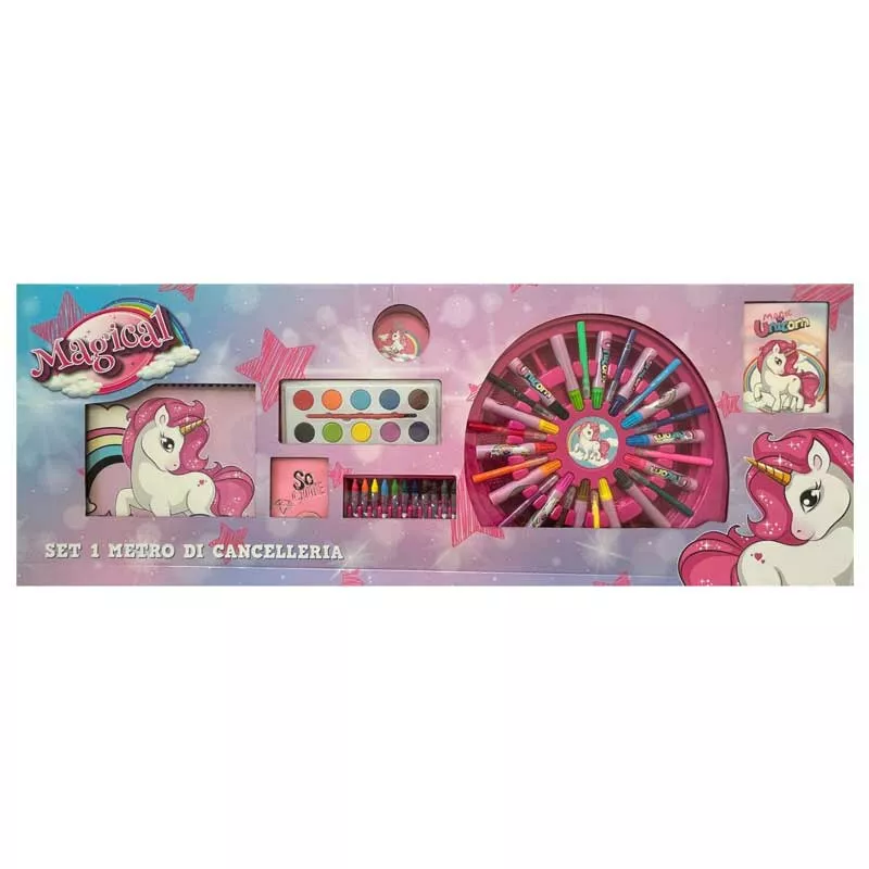 Creative set "Unicorn" for girls - 45 pieces, 100 cm