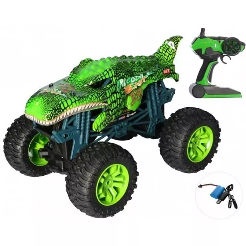 Highly capable "Monster" jeep, for various terrains, RC 1:10