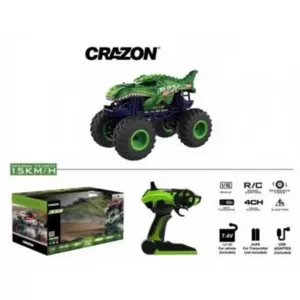 Highly capable "Monster" jeep, for various terrains, RC 1:10