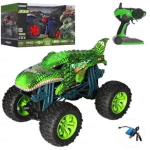 Highly capable "Monster" jeep, for various terrains, RC 1:10
