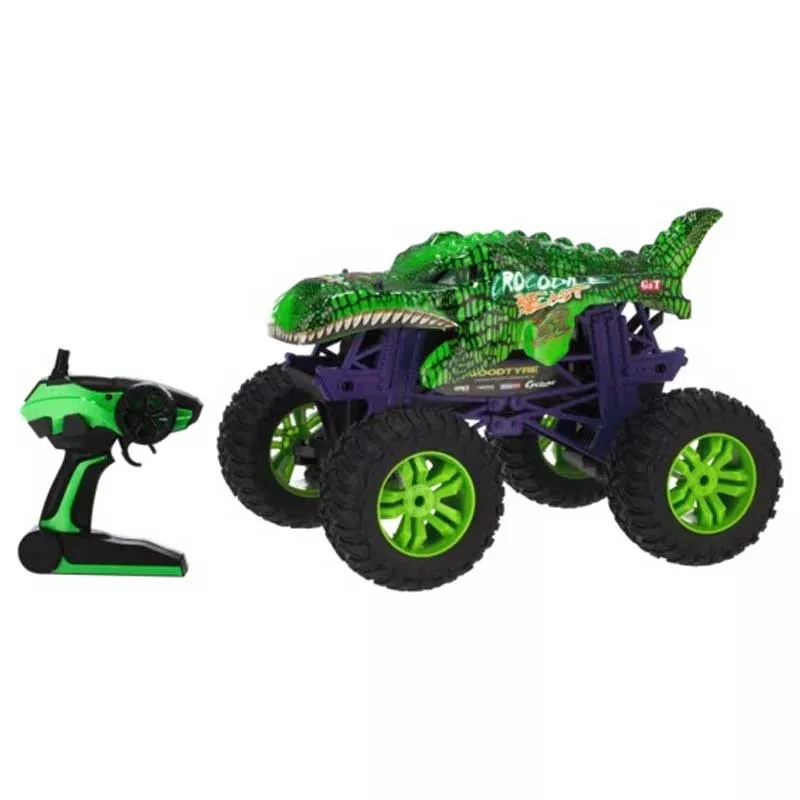 Highly capable "Monster" jeep, for various terrains, RC 1:10