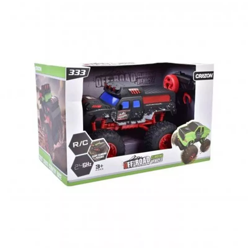 High clearance off-road jeep for climbing and RC control 1:16