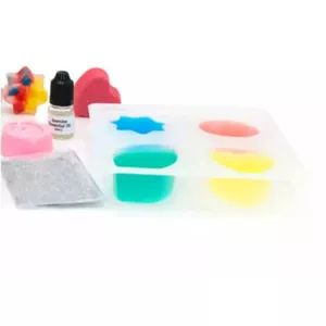 Fun kids set of colorful soaps