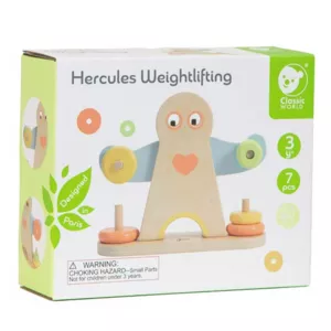 Fun wooden toy for skill and coordination - Hercules
