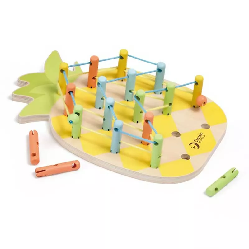 Fun children's game for fine motor skills - Sweet pineapple