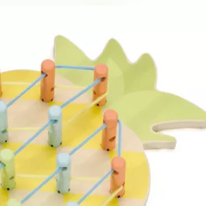 Fun children's game for fine motor skills - Sweet pineapple