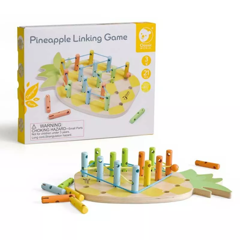 Fun children's game for fine motor skills - Sweet pineapple