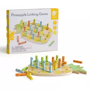 Fun children's game for fine motor skills - Sweet pineapple