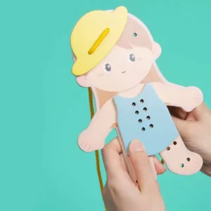 Fun children's threading game - Choose a profession, for girls