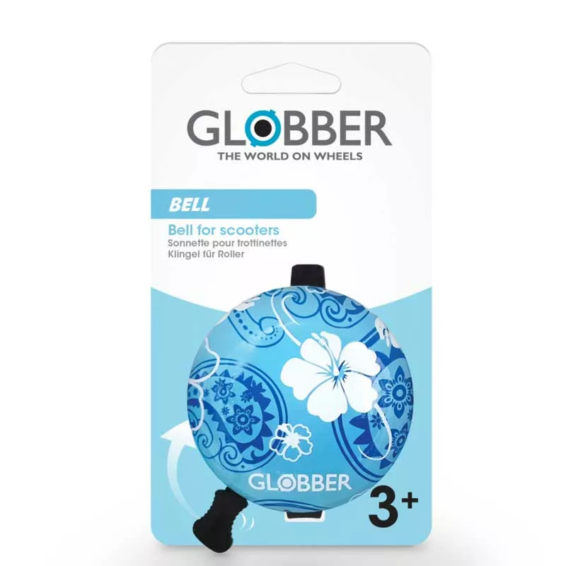 BELL FOR CHILD SCOOTERS AND TRICYCLES GLOBBER - PASTEL BLUE