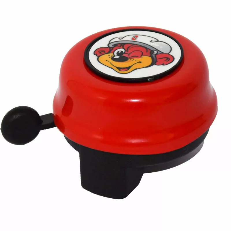 Handlebar bell for tricycles and balance bikes - Puky G22, red.