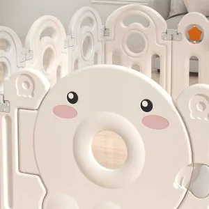 Бебешка ограда с баскетболен кош и табло с активности - Октопод