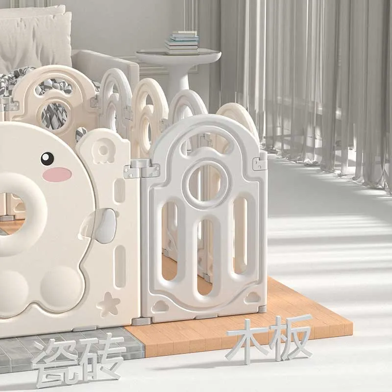 Бебешка ограда с баскетболен кош и табло с активности - Октопод