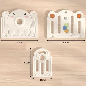 Бебешка ограда с баскетболен кош и табло с активности - Октопод