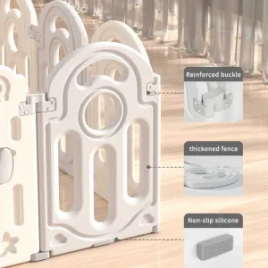 Бебешка ограда с баскетболен кош и табло с активности - Октопод