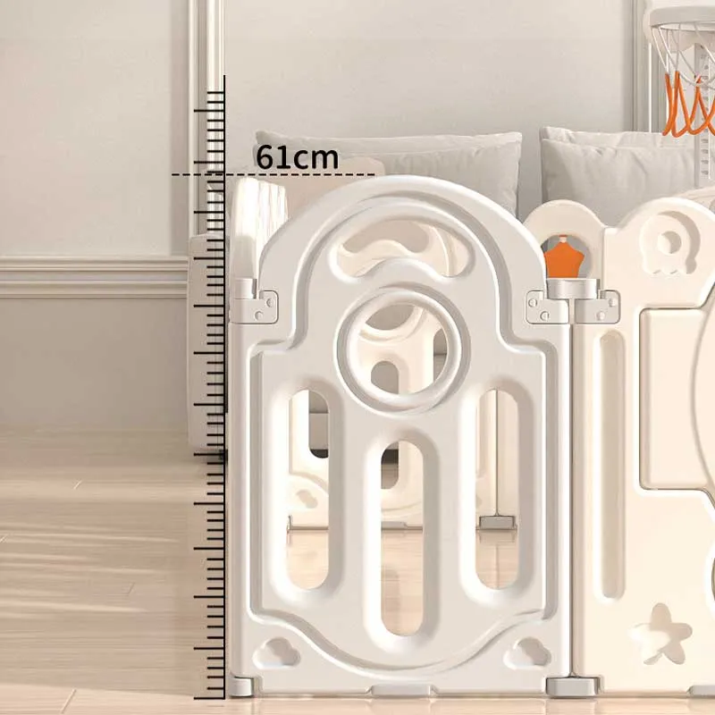 Бебешка ограда с баскетболен кош и табло с активности - Октопод