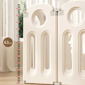 Детска къщичка с ограда и баскетболен кош - Космонавт