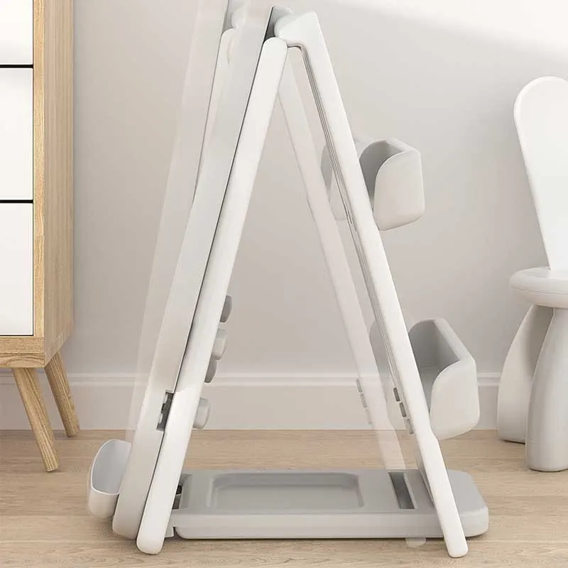 Children's set of 2-in-1 drawing board and chair, Red Bear.