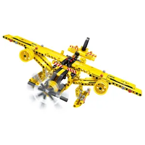 Детски конструктор 2 в 1 Самосвал и самолет - 361 части