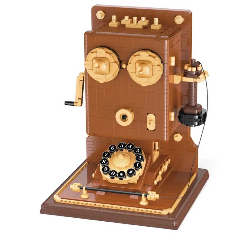 Children's building set Retro telephone - 1882 pieces