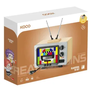 Детски конструктор Ретро телевизор с антена -2280 части